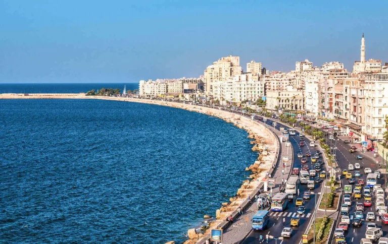 turquoise waters and vibrant coral reef coast at ras mohammed national park near sharm el sheikh