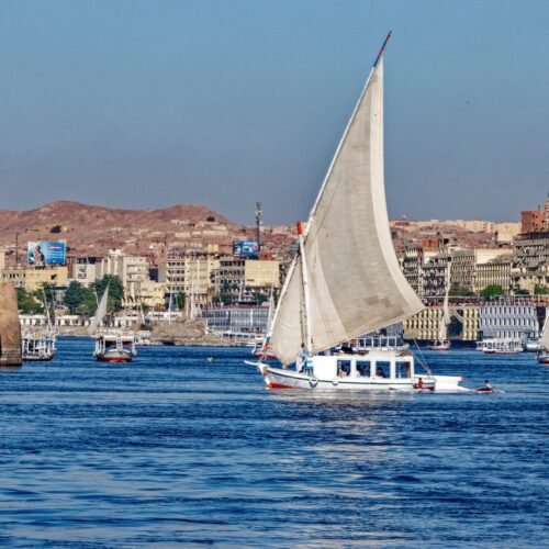 The Nile in Aswan.