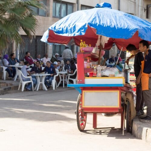 This is an image of "African people at work" from