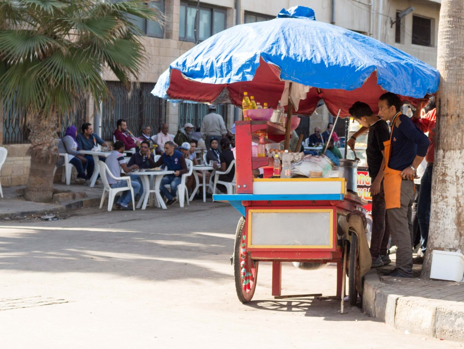 This is an image of "African people at work" from