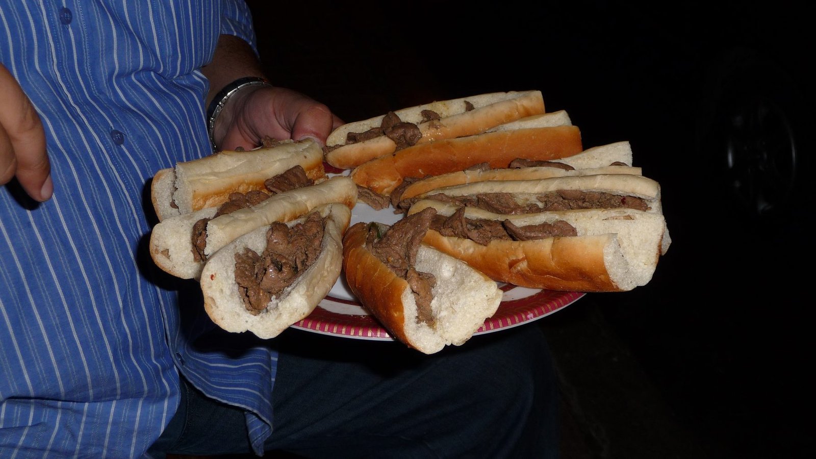 Liver sandwiches made by Sons of Fellah liver cafe