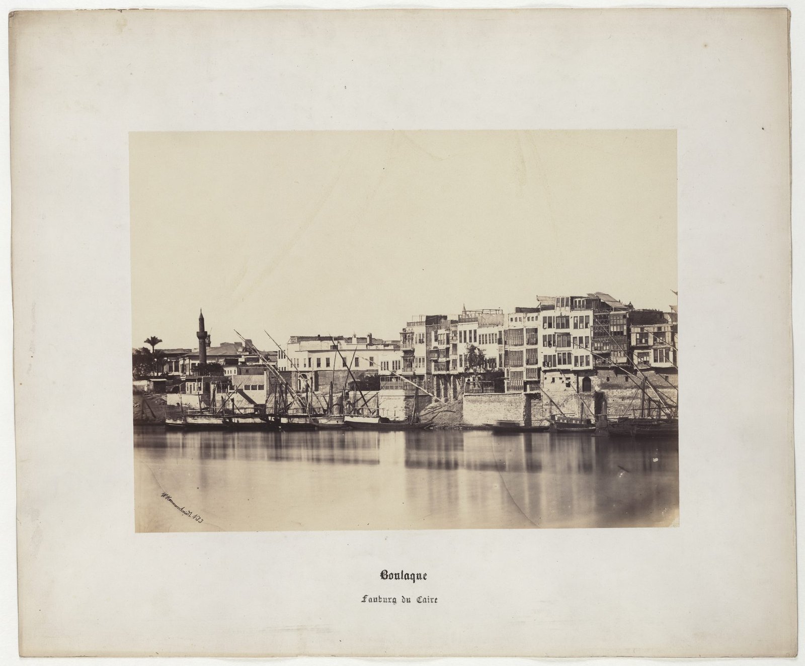 city-view in general; 'veduta' · architecture · geographical names of countries, regions, mountains, rivers, etc. (NILE) (NILE) · river · sa