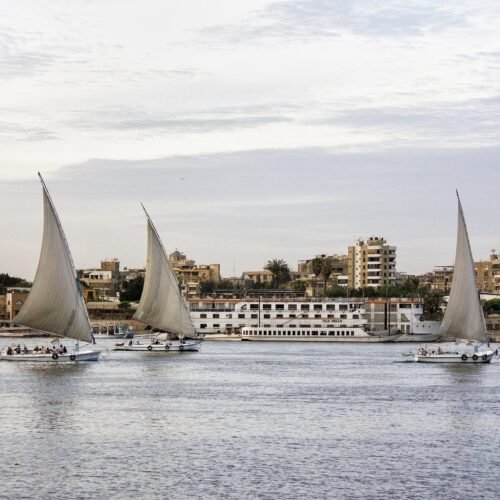 Feluccas... Egypt's Traditional Sailboats - Cairo - Egypt