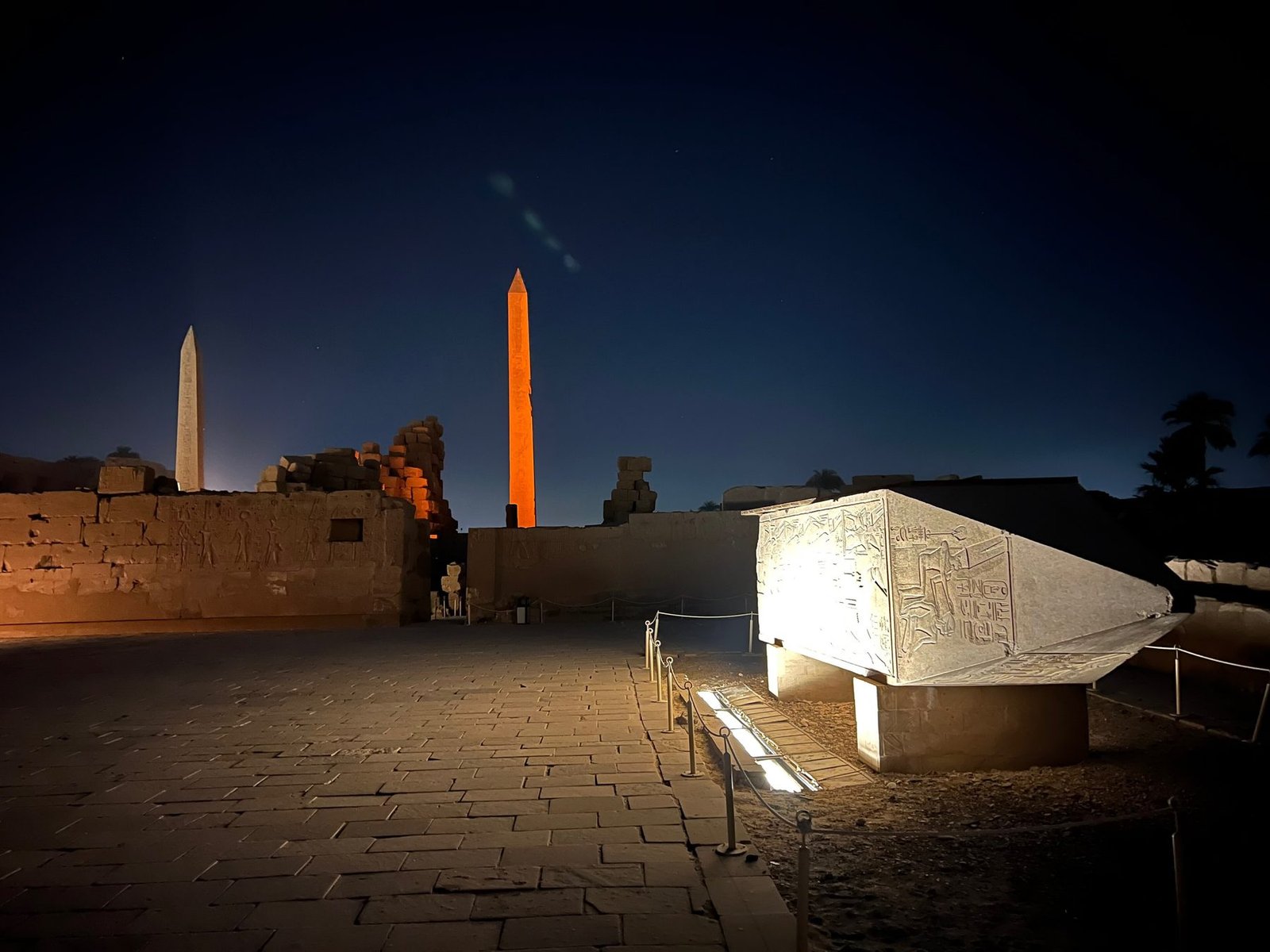 Night in Karnak Temple