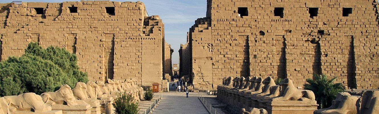 Travel photo of Karnak Temple at night: Karnak Sound and Light Show