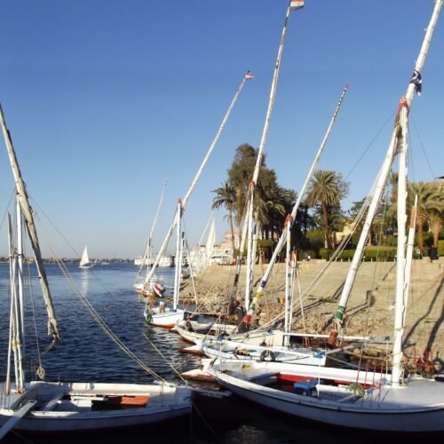 Feluccas on the Nile