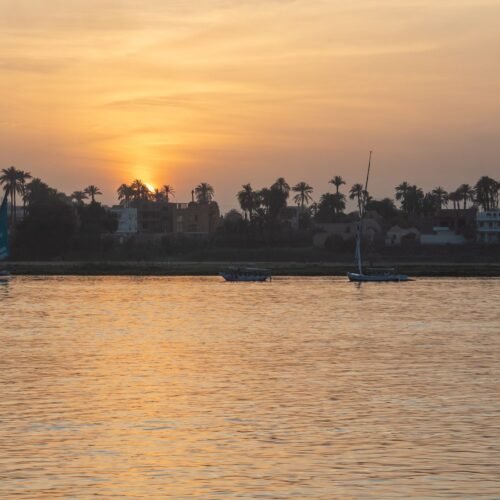 The Nile in Luxor, Egypt
