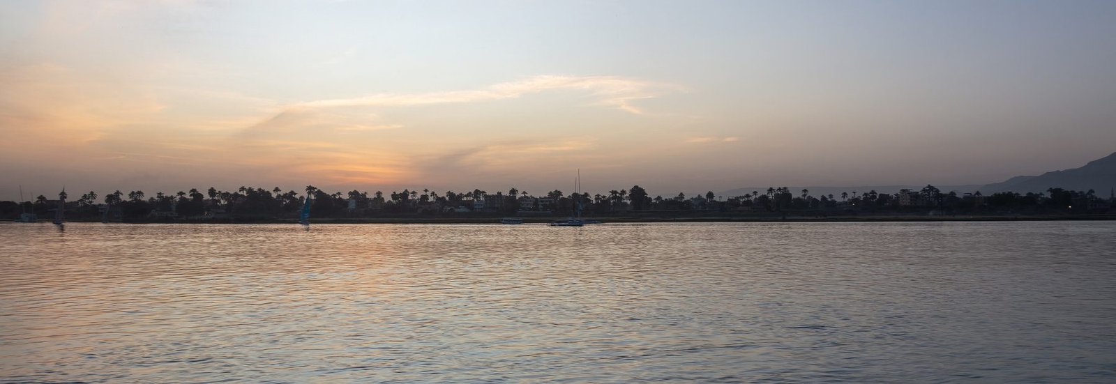 The Nile in Luxor, Egypt