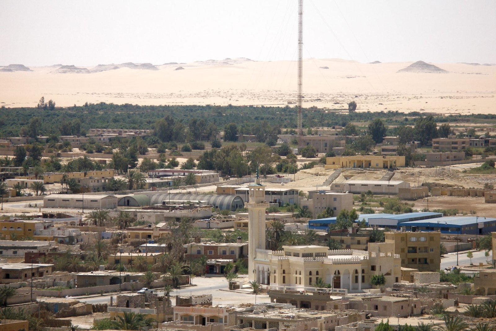 The Siwa Oasis (Siwah, Isiwan), an oasis in Egypt to the east of Great Sand Sea (Western Desert), about 50 km east of the Libyan border, one